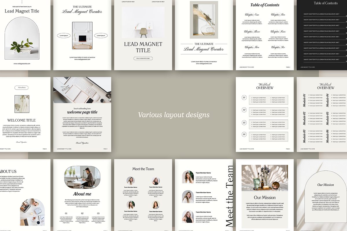 Lead Magnet Creator, a Magazine Template by Creatif Foundry (Photo 4 of 9)
