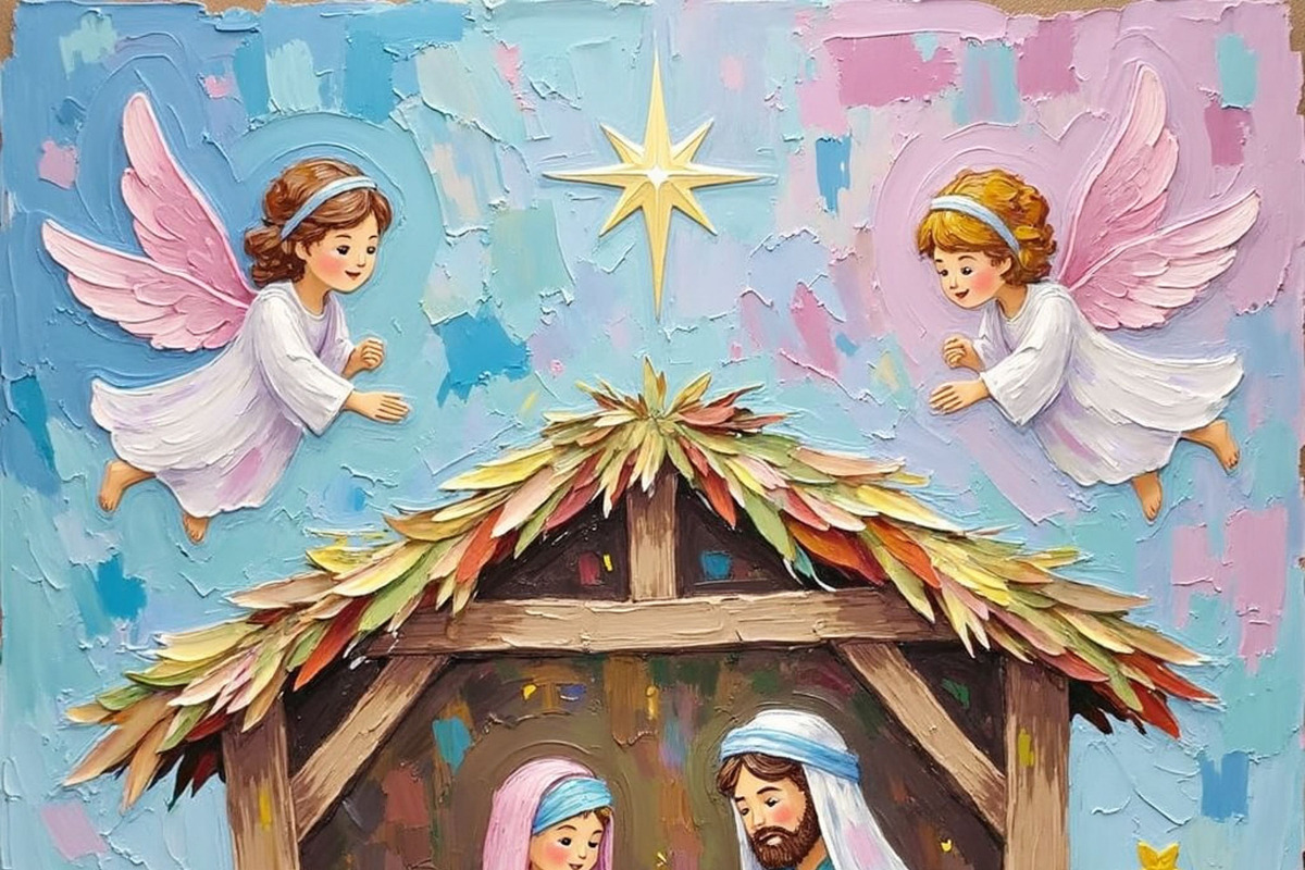 Jesus Christmas Nativity Bundle Set, a Person Illustration by PLUM&FIGS (Photo 3 of 32)