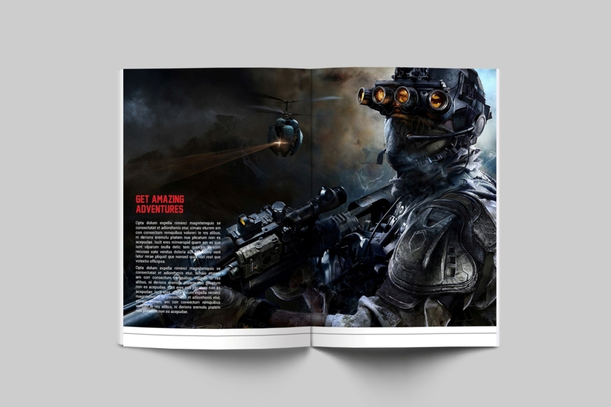 Game Magazine, a Magazine Template by BoriesBechker (Photo 12 of 14)