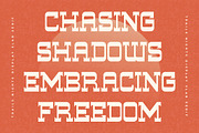 Trails Nights Display Slab Serif, a Serif Font by Letterena Studios (Thumbnail 10 of 14)
