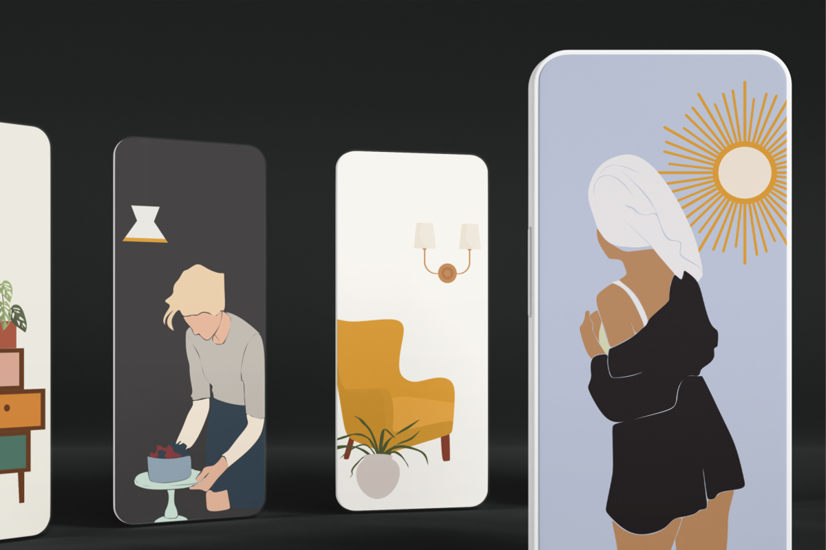 Home Decor- vector collection, an Illustration by Yana_mide (Photo 7 of 9)