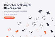 Apple Devices Icons, an Icon by 80.design (Thumbnail 2 of 7)
