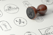 16 Botanical Line Art Logo Templates, a Branding & Logo Template by Telllu & Friends (Thumbnail 4 of 4)