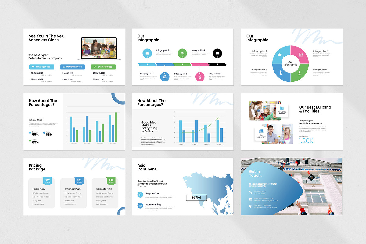 International Day Of School Template, a Presentation Template by evgenystudio (Photo 7 of 7)