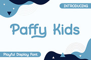 Paffy Kids - Playful Display Font, a Handwritten Font by Idea Studio (Thumbnail 1 of 11)