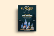 Summer Camp Flyer Design Template, a Flyer Template by Sharifull11 (Thumbnail 2 of 3)