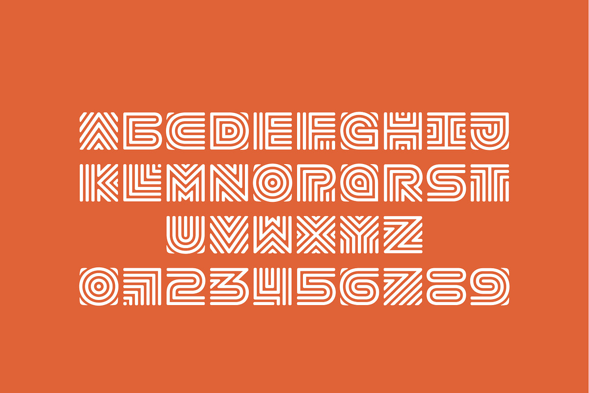 Shoots | Asian Display Font, a Font by Inlay Studio (Photo 3 of 8)