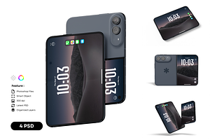 iPhone Duo Mockup