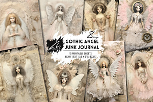 Gothic Angel Light Winged