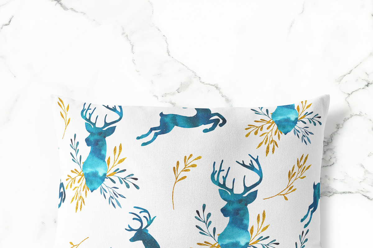 Winter in deep blue. Watercolor, an Object Graphic by Ana-Sakuta (Photo 15 of 16)