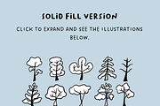 +90 Tree Set Illustration, an Object Illustration by The Journey Atelier (Thumbnail 4 of 5)