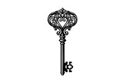 Vintage Skeleton Key Bundle, an Illustration by Gaye Art (Thumbnail 25 of 31)