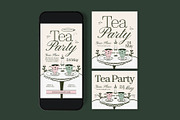Tea Party Flyer, a Flyer Template by graphicook (Thumbnail 3 of 3)