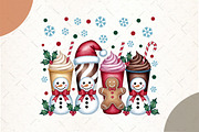 Christmas Sublimation Design, an Illustration by Watercolor design (Thumbnail 1 of 6)