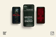 WINTER HOLIDAY Christmas Canva Temp, a Templates & Theme by BYOTstudios (Thumbnail 8 of 11)