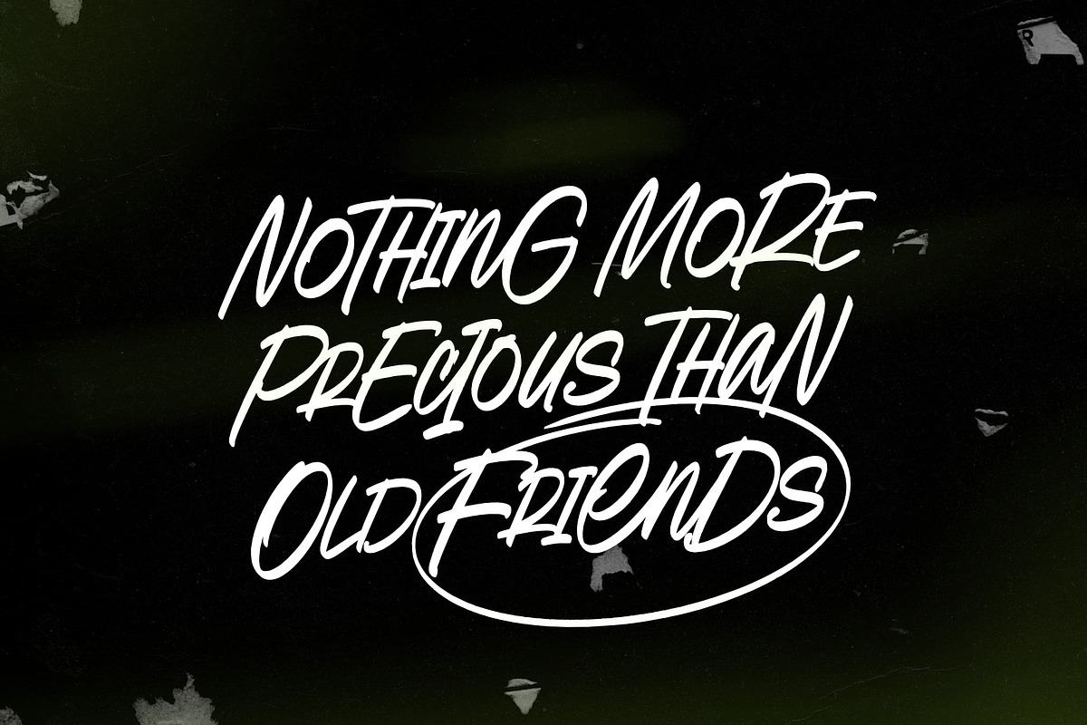 Radiance Skyline, a Handwritten Font by Damarletter (Photo 4 of 6)