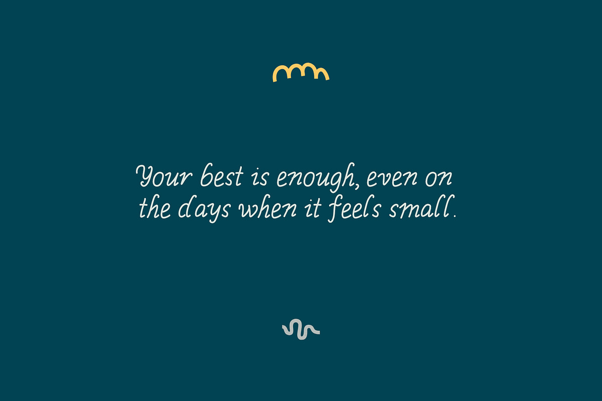 Handwritten Playful Elegant Font, a Handwritten Font by Ashiya Pixel (Photo 8 of 14)