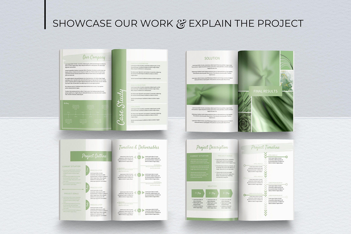 Business Proposal Canva Template preview 4