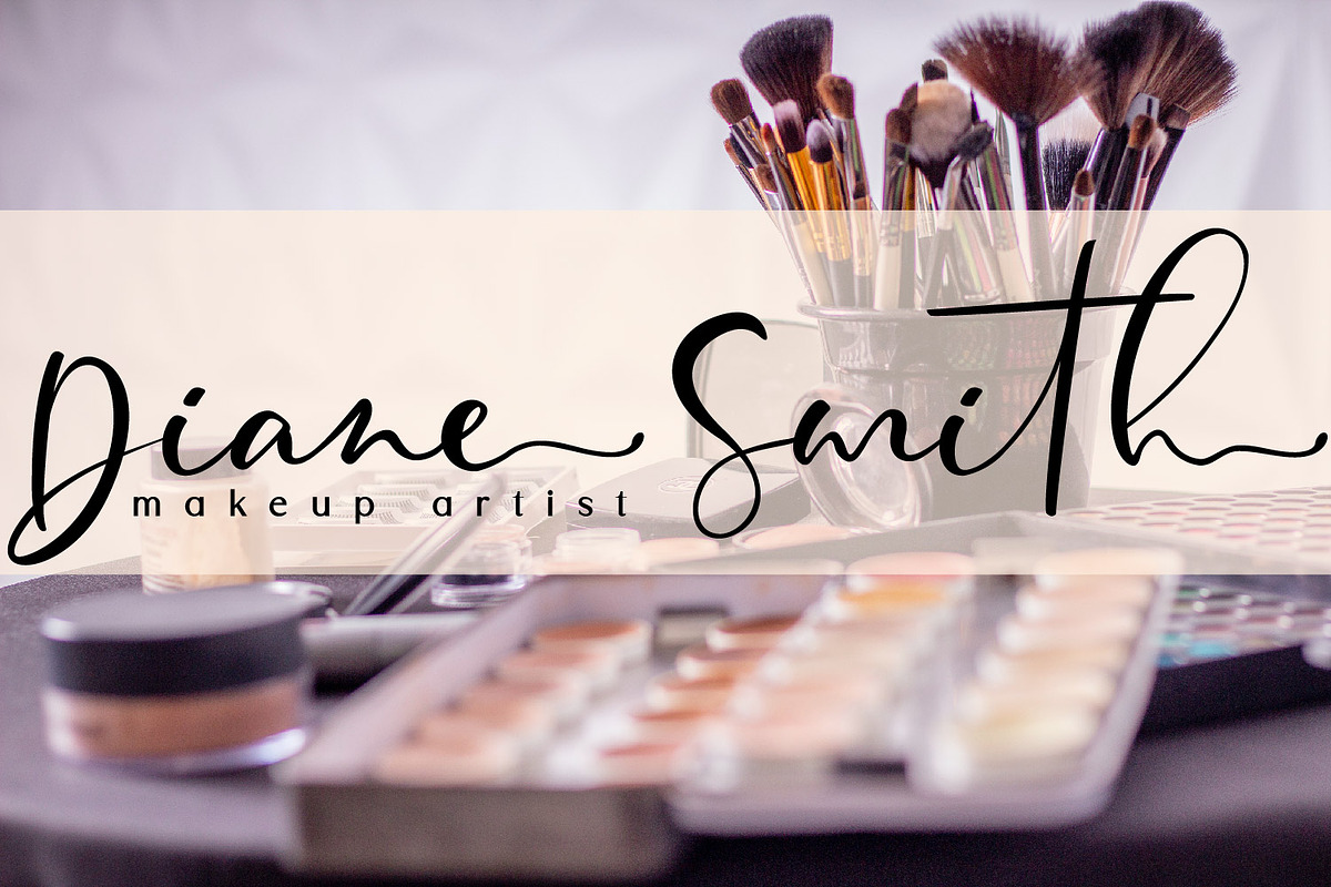 Fansthome | Signature effect, a Script Font by Qaratype (Photo 17 of 22)