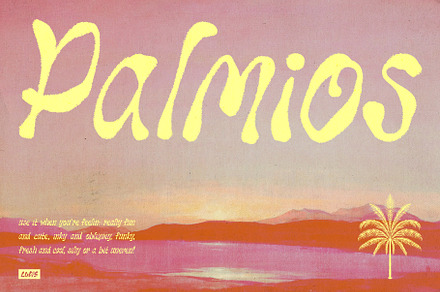 Palmios, a Handwritten Font by Studio Ludis