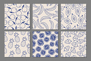 Modern Fruit Seamless Pattern Bundle, a Pattern Graphic by C Design Studio (Thumbnail 23 of 24)