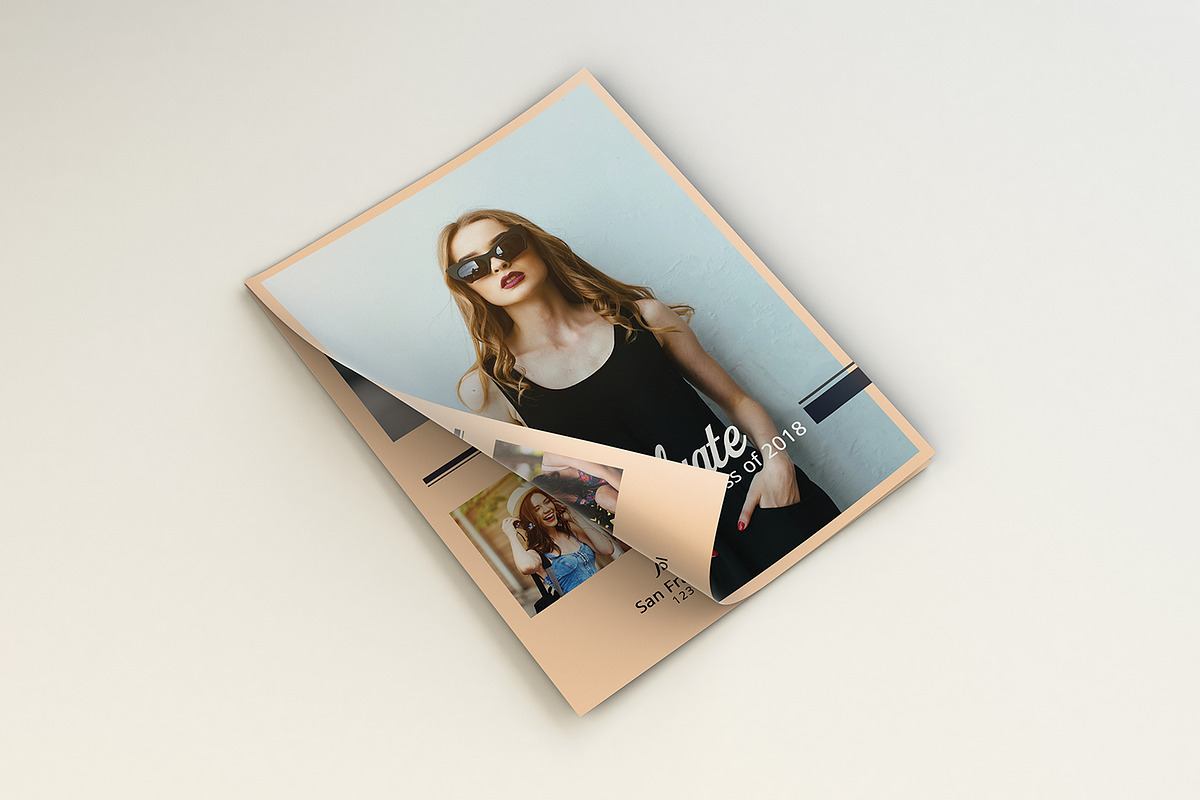 Graduation Announcement Template, a Card Template by Template Shop (Photo 4 of 4)