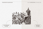 Bangkok Cityscape Sketches, an Empty State Illustration by TheMountBirdStudio (Thumbnail 2 of 7)