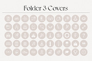 Greige Instagam Highlight Icons, a Social Media Template by Indie Grace Design (Thumbnail 4 of 7)