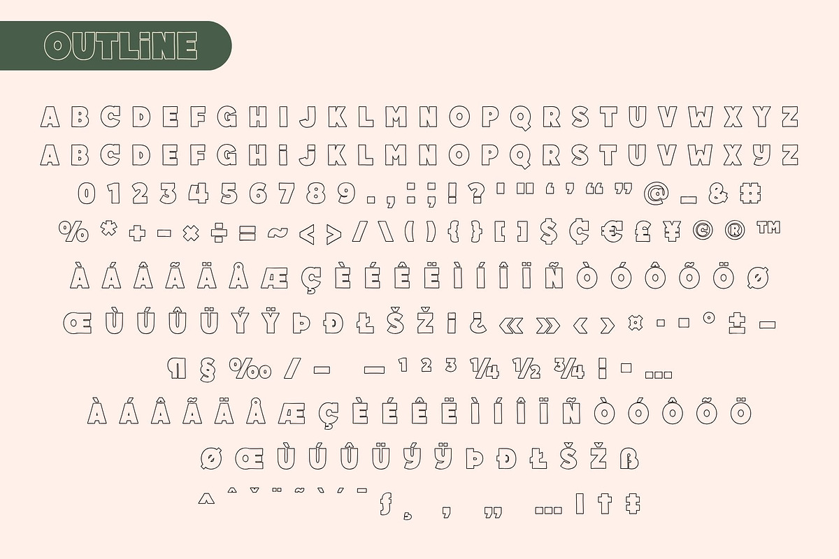 Fox Bonki, a Symbol Font by Fox7 By Rattana (Photo 12 of 14)