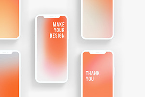 30 Electric Tangerine Gradients