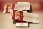Anniversary Gala Ticket Template, a Templates & Theme by Godserv Designs (Thumbnail 2 of 5)