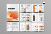 Brand Identity Guidelines Template, a Brochure Template by Work-Envance (Thumbnail 1 of 11)
