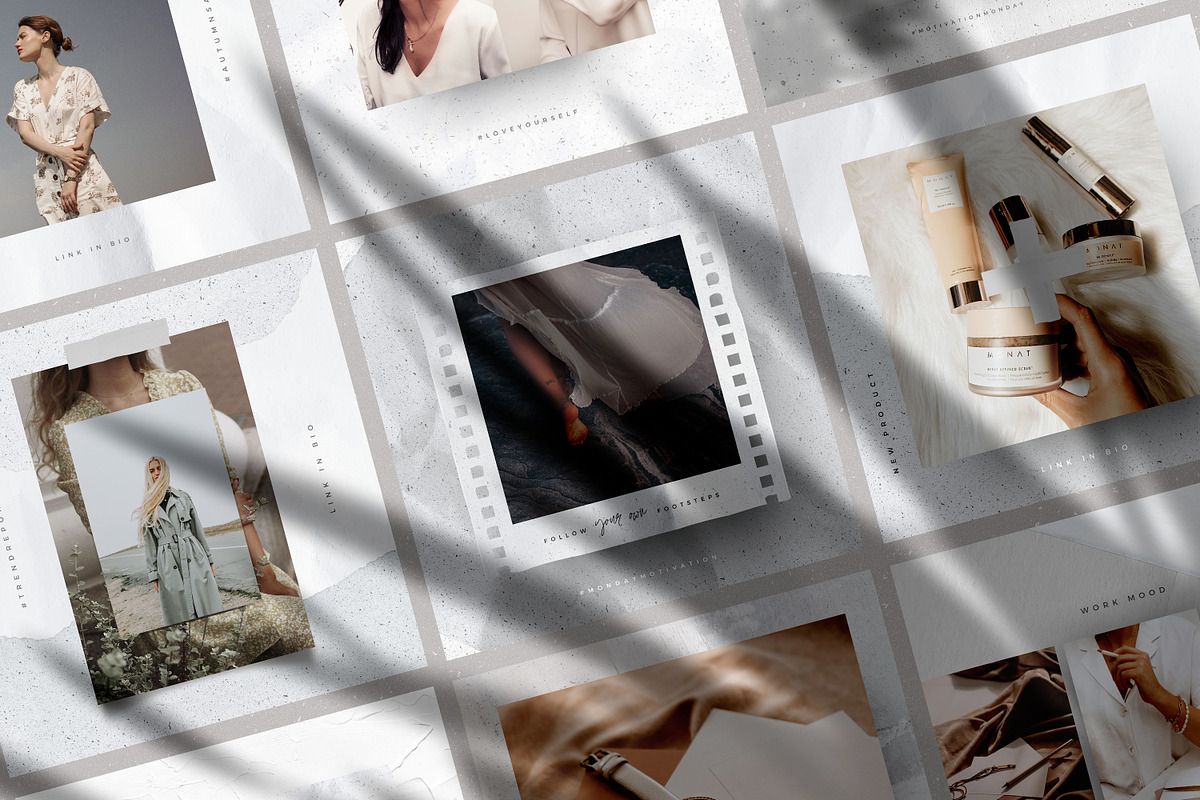 CANVA Paper Social Media Templates, a Social Media Template by AndrewPixel (Photo 3 of 11)
