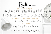 Rosaliana Script, a Script Font by Nissa Studio (Thumbnail 11 of 12)