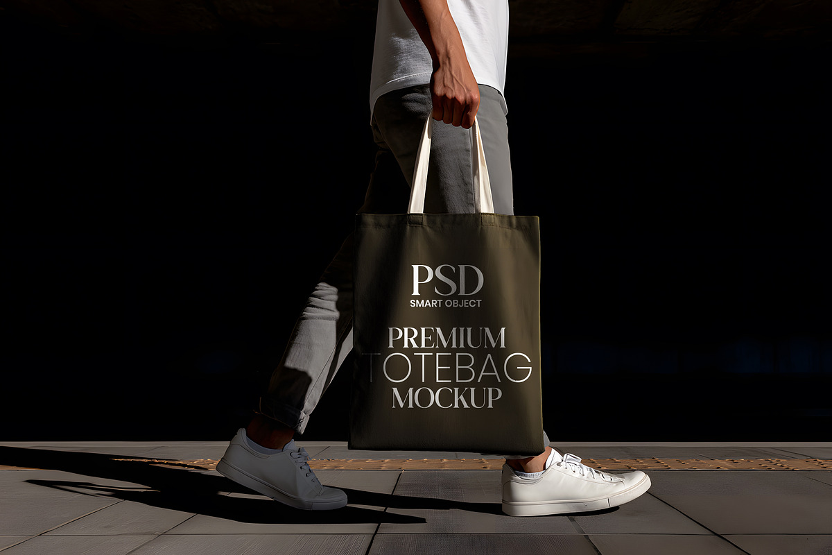 Tote Bag Urban Mockup, a Product Mockup by GenesisCreativeCo (Photo 2 of 5)