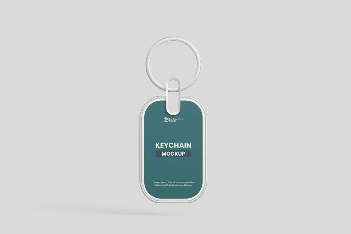 Key Chain Mockup, an Advertising Mockup by tiyasprabawa (Photo 4 of 5)