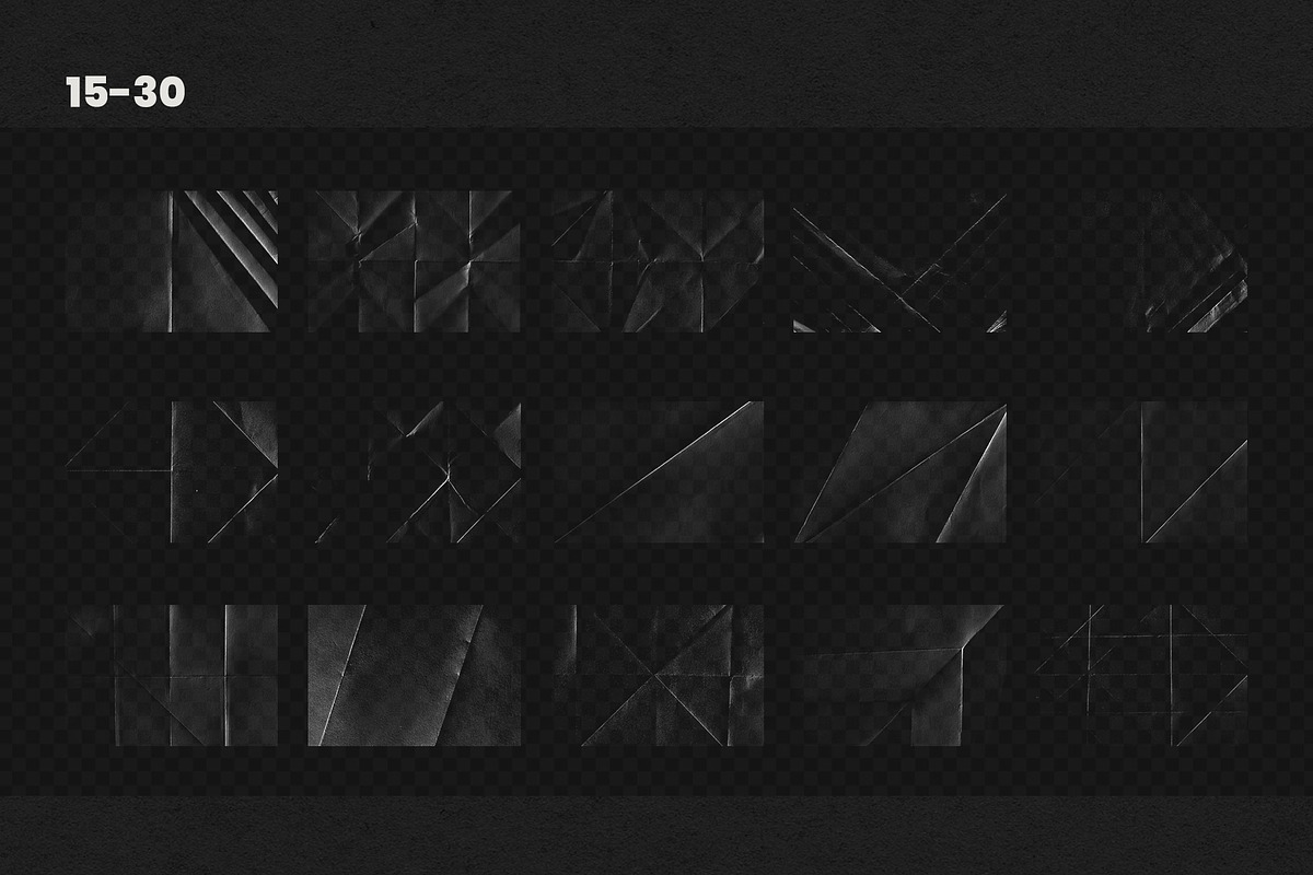 Folded Paper Textures Pack, a Texture Graphic by Gravito (Photo 8 of 12)