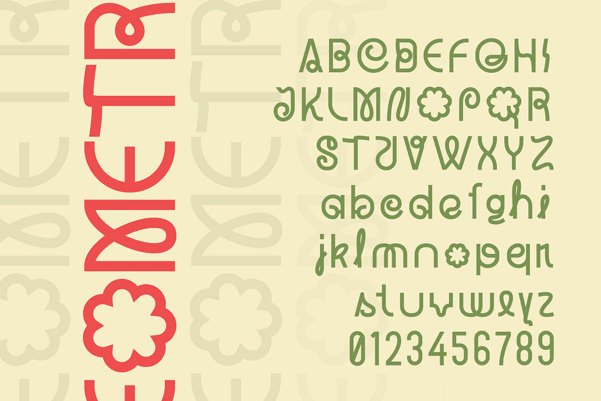 Gange – Bold Geometric Sans, a Sans Serif Font by Lettertype Studio (Photo 11 of 15)