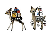 Christmas Deer Clipart, an Illustration by Designworld (Thumbnail 4 of 6)