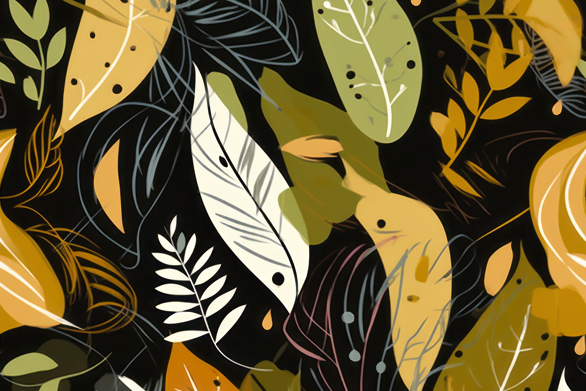 Seamless Luxurious Leaf Patterns, a Pattern Graphic by ThePhoton (Photo 15 of 18)