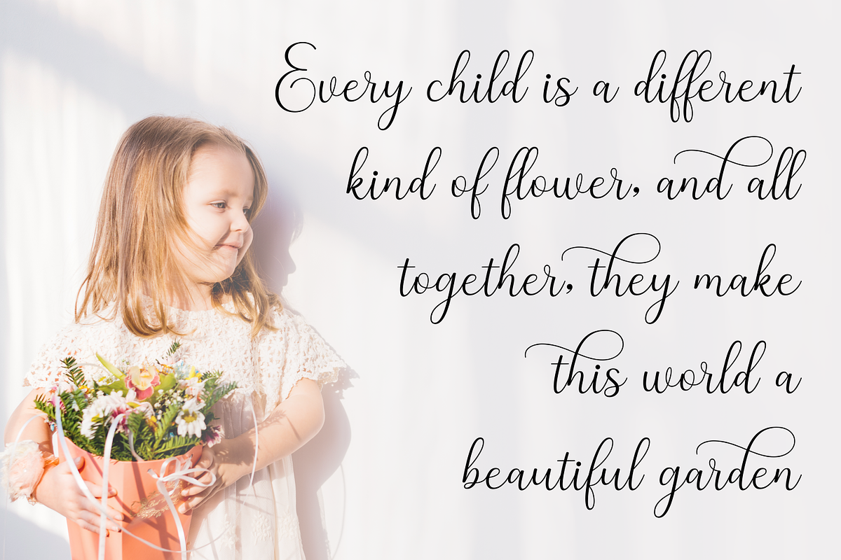 Taralyna - Calligraphy Font, a Script Font by Imiftype Studio (Photo 2 of 10)