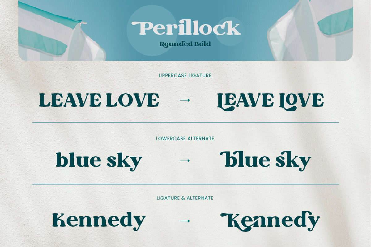 Perillock, a Serif Font by kerismaker (Photo 5 of 12)