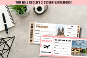 Prague Trip Surprise Gift Ticket, a Design Template by Snapybiz (Thumbnail 2 of 10)
