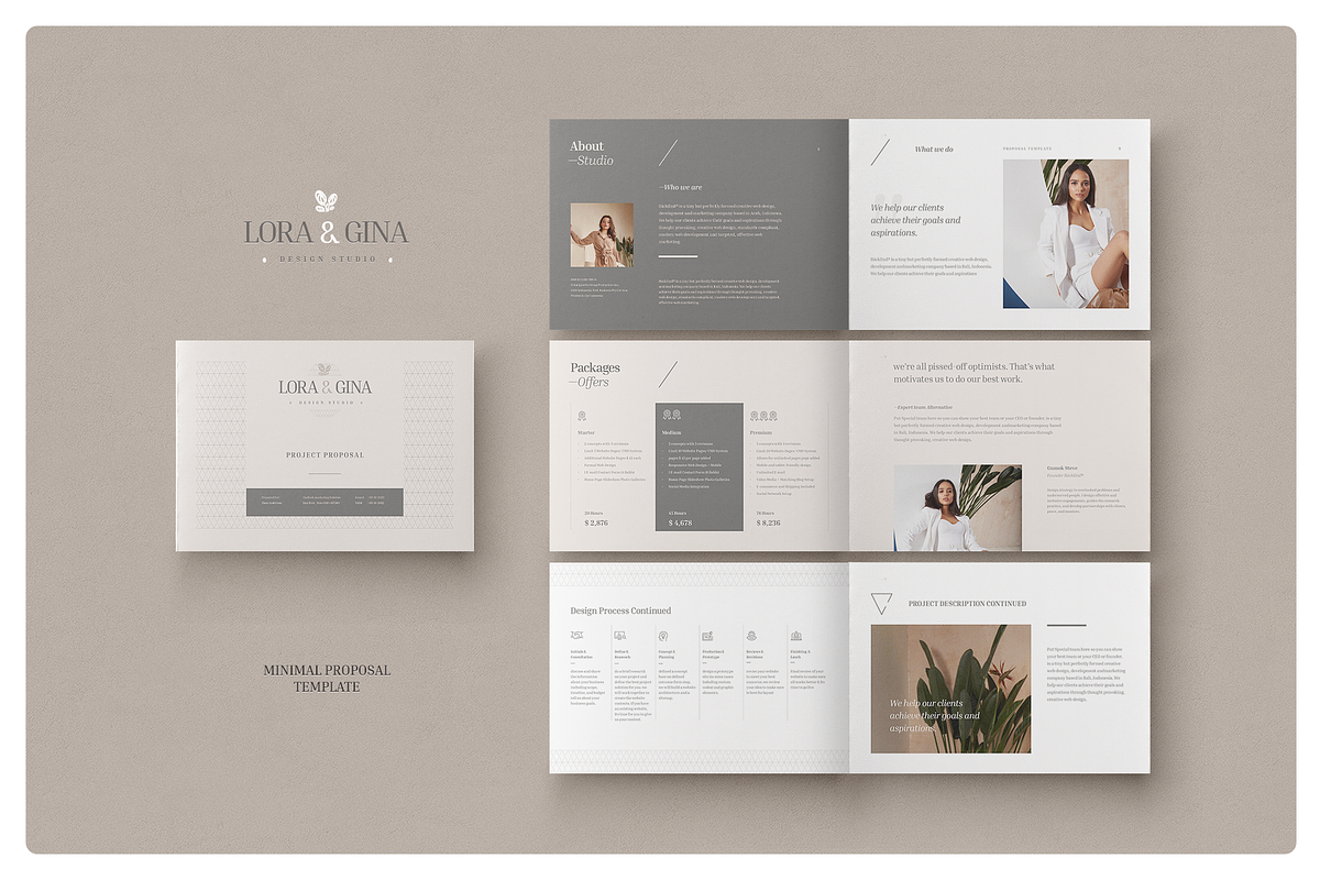 Proposal, a Brochure Template by Proonty (Photo 1 of 3)