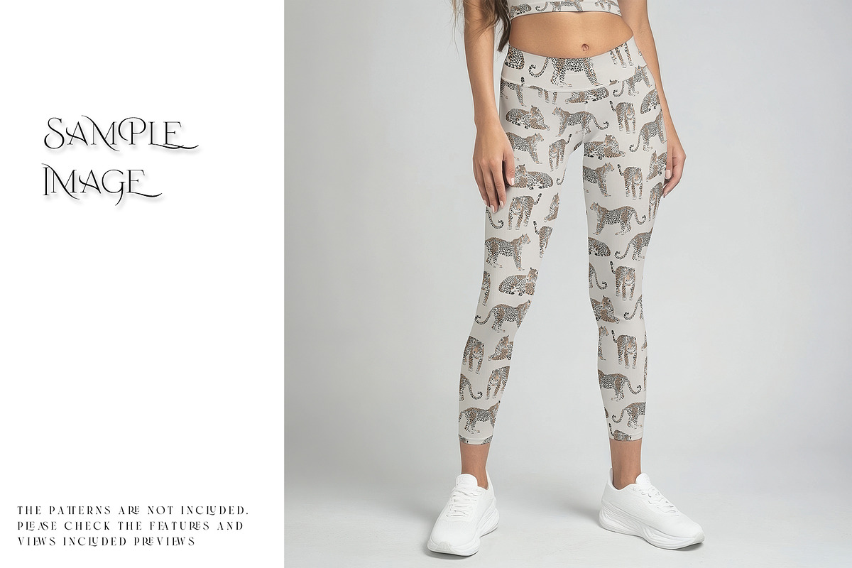 Leggings and Top PSD & PNG Mockups, a Product Mockup by mock-ups (Photo 14 of 20)