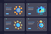 3D Web 3.0 Illustrations, an Object 3D Model by Flat Icons (Thumbnail 6 of 8)