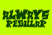 Grafficity - Display Font, a Font by Fontcastle (Thumbnail 2 of 5)