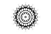 Black White Mandala Illustration Set, a Decorative Illustration by NJ Himel (Thumbnail 77 of 101)