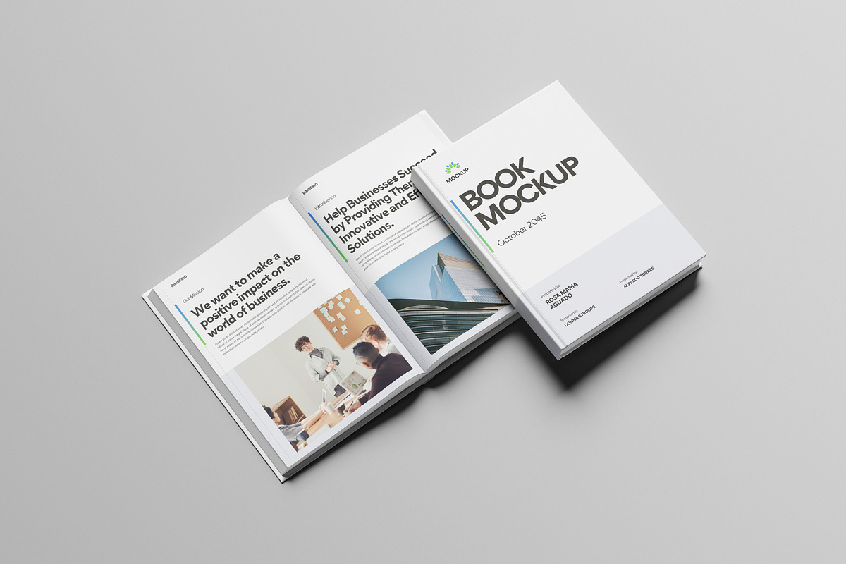 Book Mockup, a Books & Magazine Mockup by Ataku Design (Photo 2 of 5)