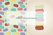 Vector mint macaroons, an Illustration by Alenarozova (Thumbnail 1 of 3)